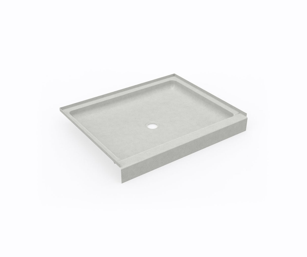 Swanstone SS-3442 34 x 42 Swanstone Alcove Shower Pan with Center Drain Birch SF03442MD.226