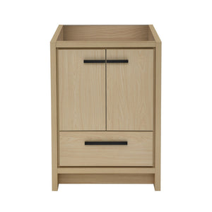 Virage 24 Freestanding, Bathroom Vanity in Natural Oak Cabinet Only