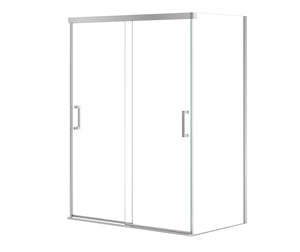 MAAX 136561-900-084-000 Incognito 76 Return Panel for 36 in. Base with Clear glass in Chrome