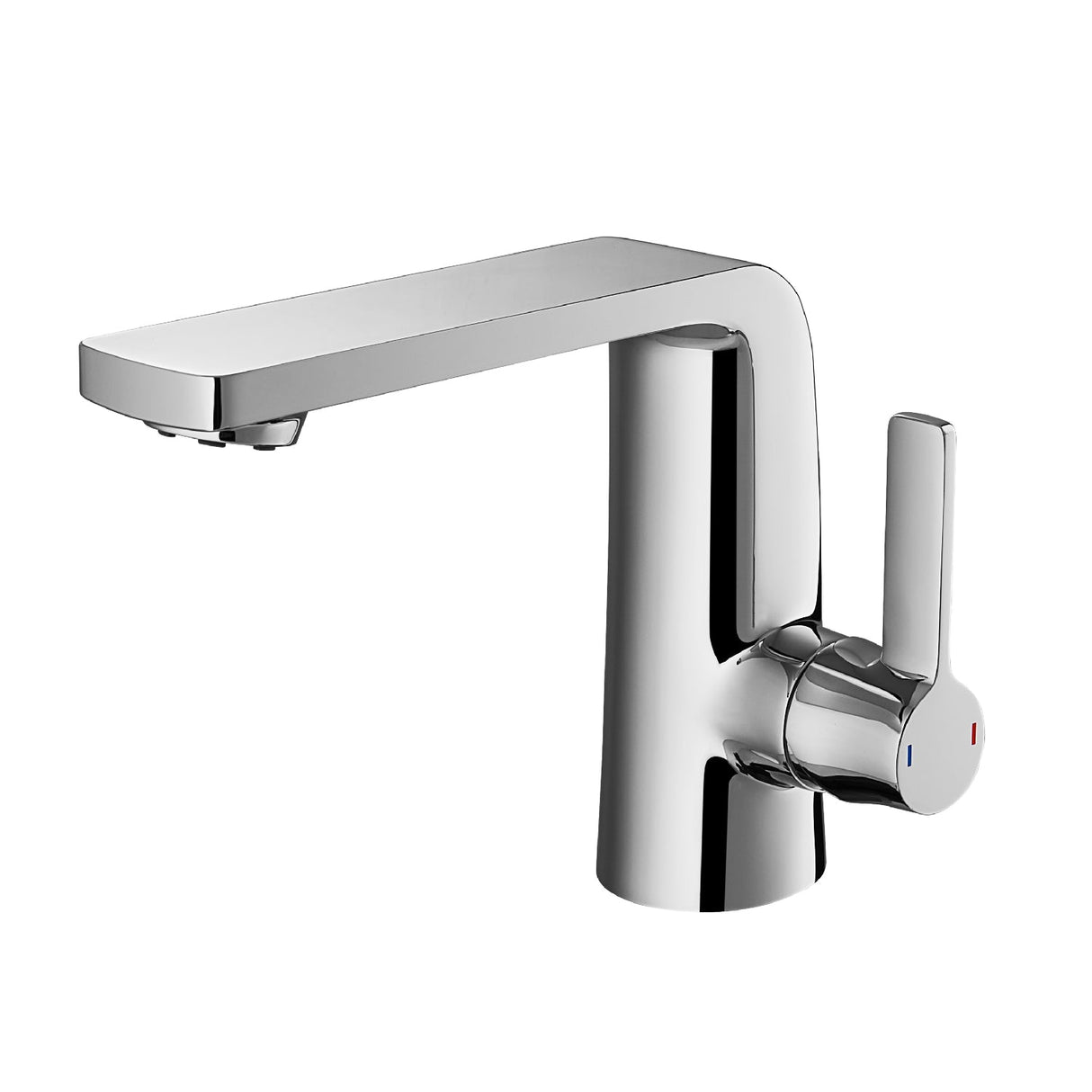 DAX Brass Single Handle Bathroom Faucet Spout, 16", Chrome DAX-8226-CR
