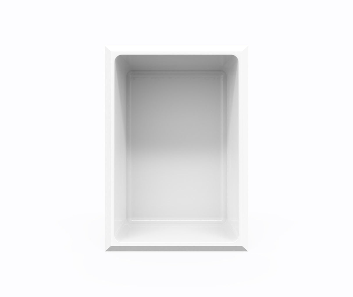Swanstone AS-1075 Recessed Shelf in White AS01075.010