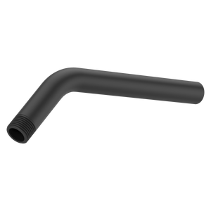 Universal 9 in. Curved Shower Arm in Matte Black