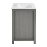 Calice 24" Bathroom Vanity in Carbon Grey