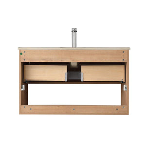 Blossom Bergen 36" Vanity with Dual LED Illumination - Adjustable Lighting and Soft-Close Drawer
