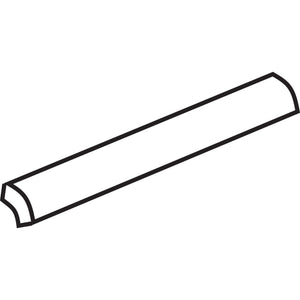 American Olean Color Complements Valentine A106 Quarter Round Glossy Wall Tile Trim