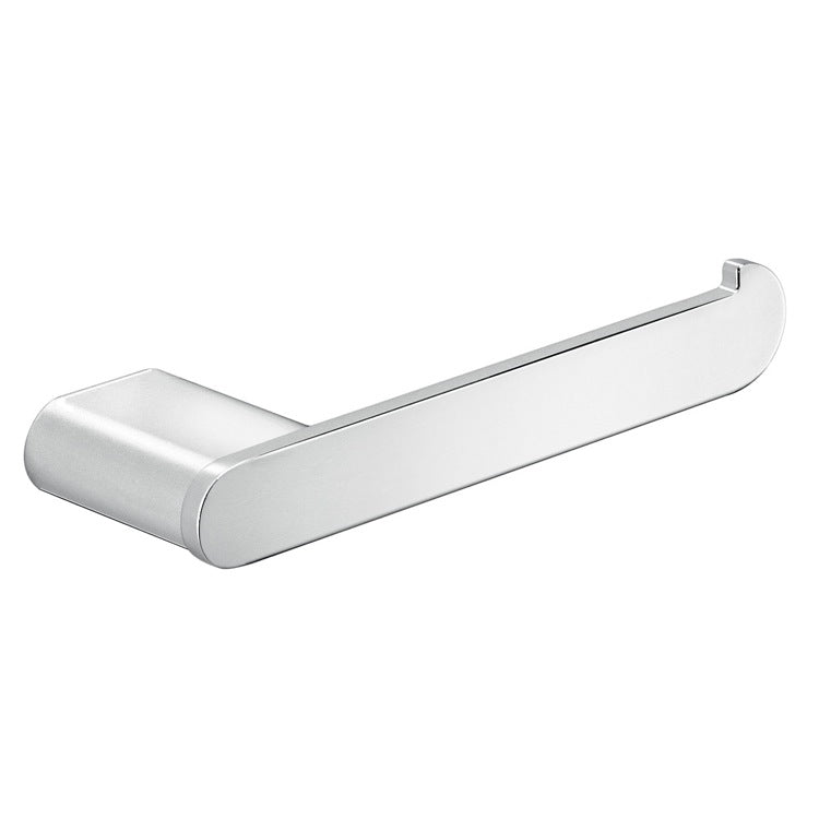 Toilet Paper Holder, Simple, Chromed Aluminum