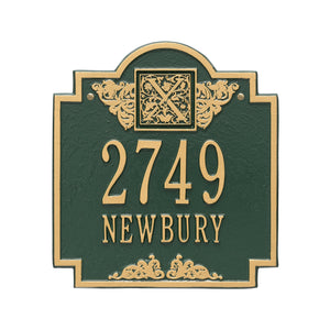 Whitehall 5006GG - Monogram - Standard Wall - Two Line