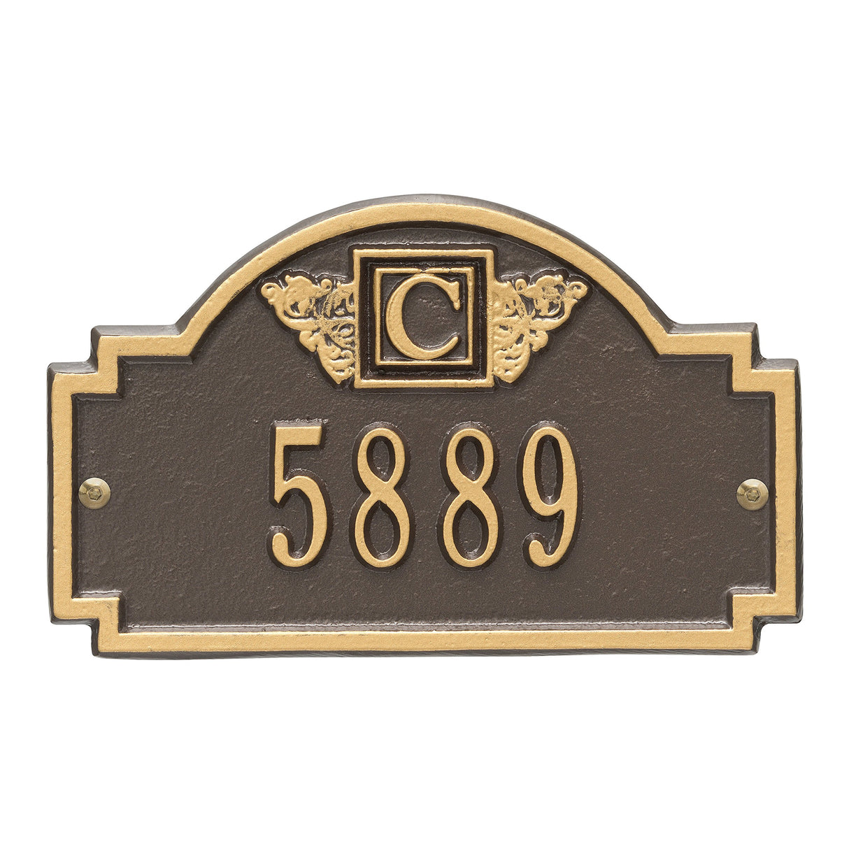 Whitehall 5007OG - Monogram - Petite Wall - One Line