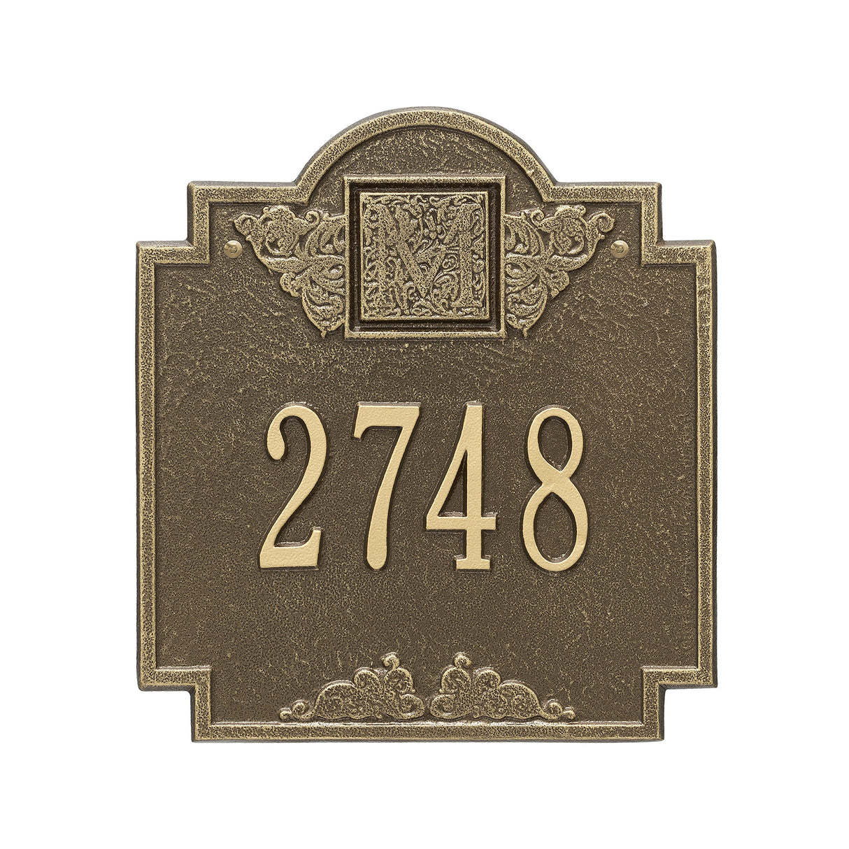 Whitehall 5005AB - Monogram - Standard Wall - One Line