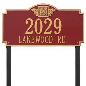 Whitehall 5104RG - Monogram - Estate Lawn - Two Line