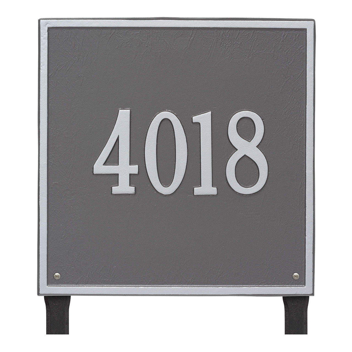 Whitehall 2119PS - Personalized Square Plaque - Estate - Lawn - 1 line