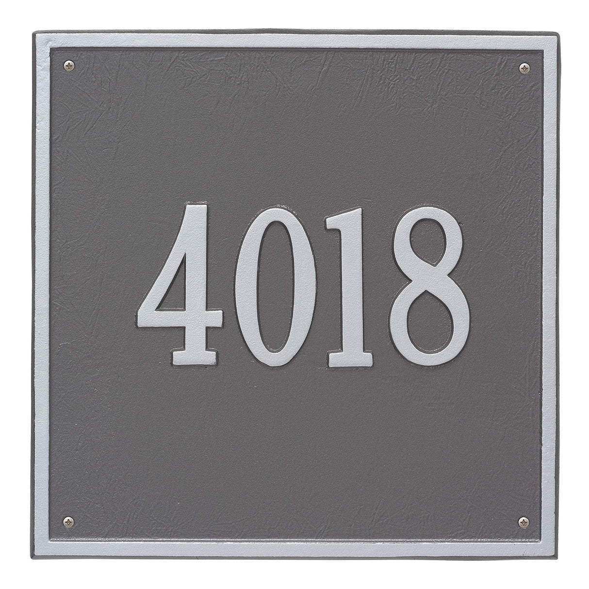 Whitehall 2116PS - Personalized Square Plaque - Estate -Wall - 1 line