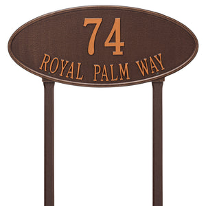 Whitehall 4012AC - Madison Oval - Estate Lawn - Two Line
