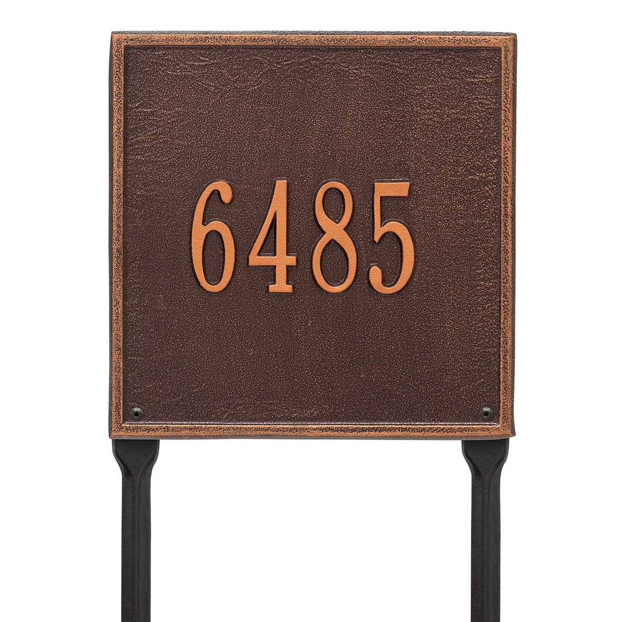 Whitehall 2113AC - Personalized Square Plaque - Standard - Lawn - 1 line