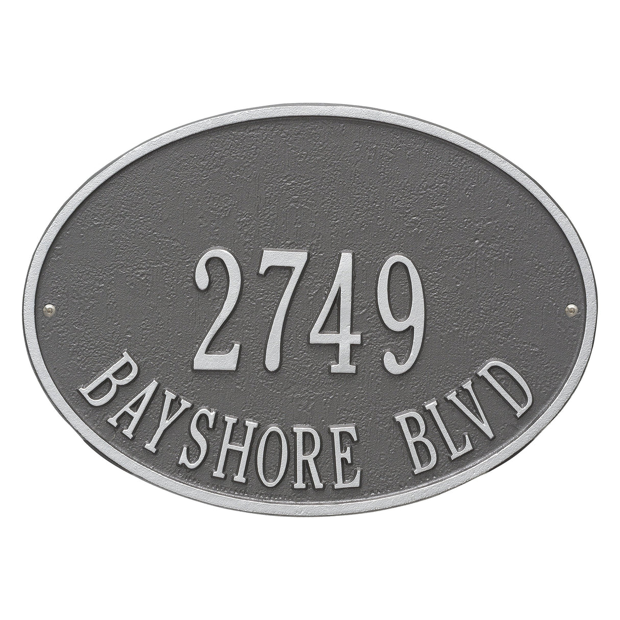 Whitehall 2923PS - Hawthorne Oval - Standard Wall - Two Line