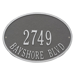 Whitehall 2923PS - Hawthorne Oval - Standard Wall - Two Line