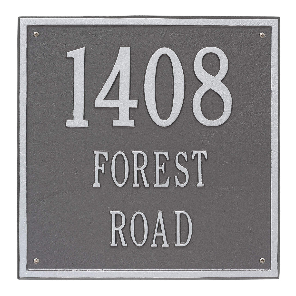 Whitehall 2118PS - Personalized Square Plaque - Estate - Wall - 3 line
