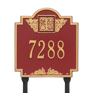 Whitehall 5105RG - Monogram - Standard Lawn - One Line
