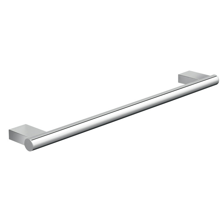 Towel Bar, 18 Inch, Luxury, Wall Mounted, Round, Chrome