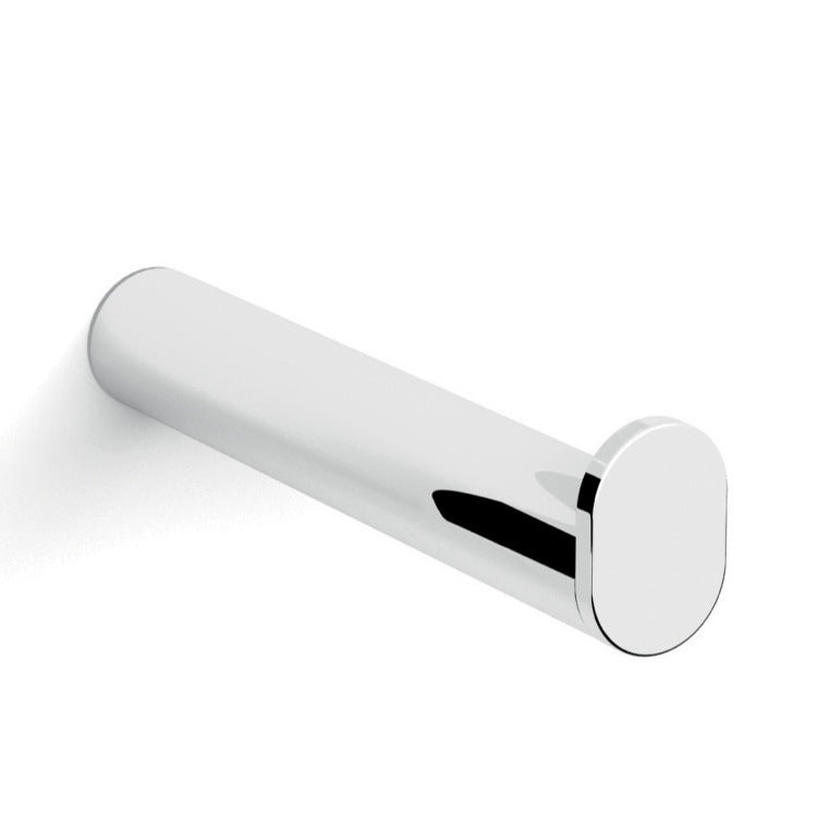 Toilet Paper Roll Holder, Chromed Brass, Wall Mounted