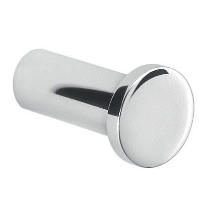 Bathroom Hook, Polished Chrome, Brass, Round