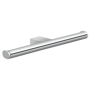 Toilet Paper Roll Holder, Modern, Chrome, Round, Double