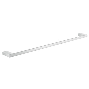 Towel Bar, Chrome, Rectangular, 25 Inch, Wall Mounted