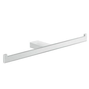 Toilet Roll Holder, Double, Chrome, 12 Inch, Wall Mounted