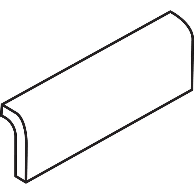 American Olean Color Complements Matte Rain A4200 Radius Bullnose Matte Wall Tile Trim