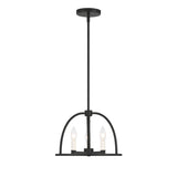 Abbott 3 Light Black Mini Chandelier ABB-3003-BK