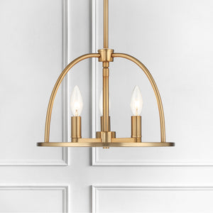 Abbott 3 Light Black Mini Chandelier ABB-3003-BK