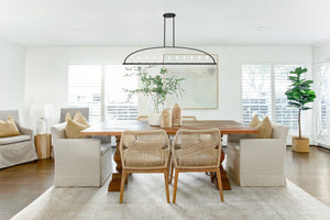 Abbott 11 Light Black Linear Chandelier ABB-3009-BK
