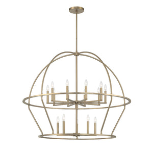 Abbott 15 Light Black Chandelier ABB-3029-BK