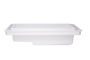 Hydro Systems ABN8043HTO-WHI AUBURN 8043 METRO TUB ONLY-WHITE