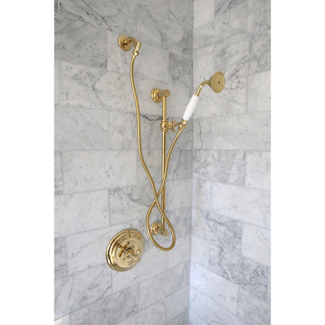 Vintage ABT1030A2 59-Inch Stainless Steel Shower Hose, Polished Brass