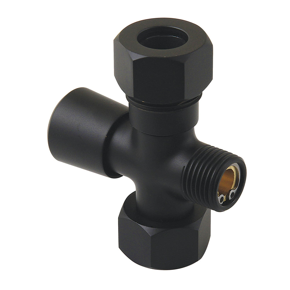 Vintage ABT1060-0 Shower Arm Diverter, Matte Black