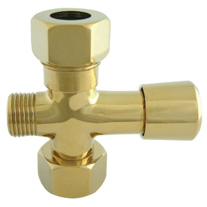 Vintage ABT1060-2 Shower Arm Diverter, Polished Brass