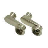 Vintage ABT135-8 Modified Swing Arms, Brushed Nickel