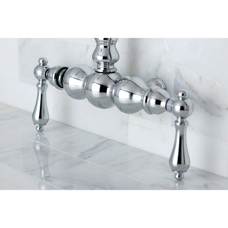 Vintage ABT300-1 Gooseneck Tub Faucet Body, Polished Chrome