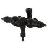 Vintage ABT400-0 Down Spout Tub Faucet Body, Matte Black
