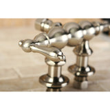 Vintage ABT700-8 Wall Mount Tub Faucet Body Only (10-Inch Body Length), Brushed Nickel