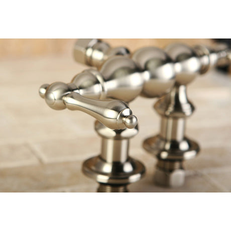 Vintage ABT700-8 Wall Mount Tub Faucet Body Only (10-Inch Body Length), Brushed Nickel