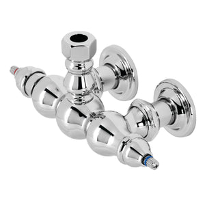 Vintage ABT770-1 3-3/8 inch Wall Mount Faucet Body, Polished Chrome