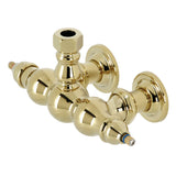 Vintage ABT770-2 3-3/8 inch Wall Mount Faucet Body, Polished Brass