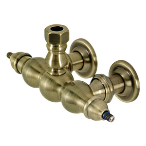 Vintage ABT770-3 3-3/8 inch Wall Mount Faucet Body, Antique Brass