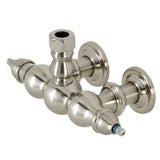 Vintage ABT770-8 3-3/8 inch Wall Mount Faucet Body, Brushed Nickel