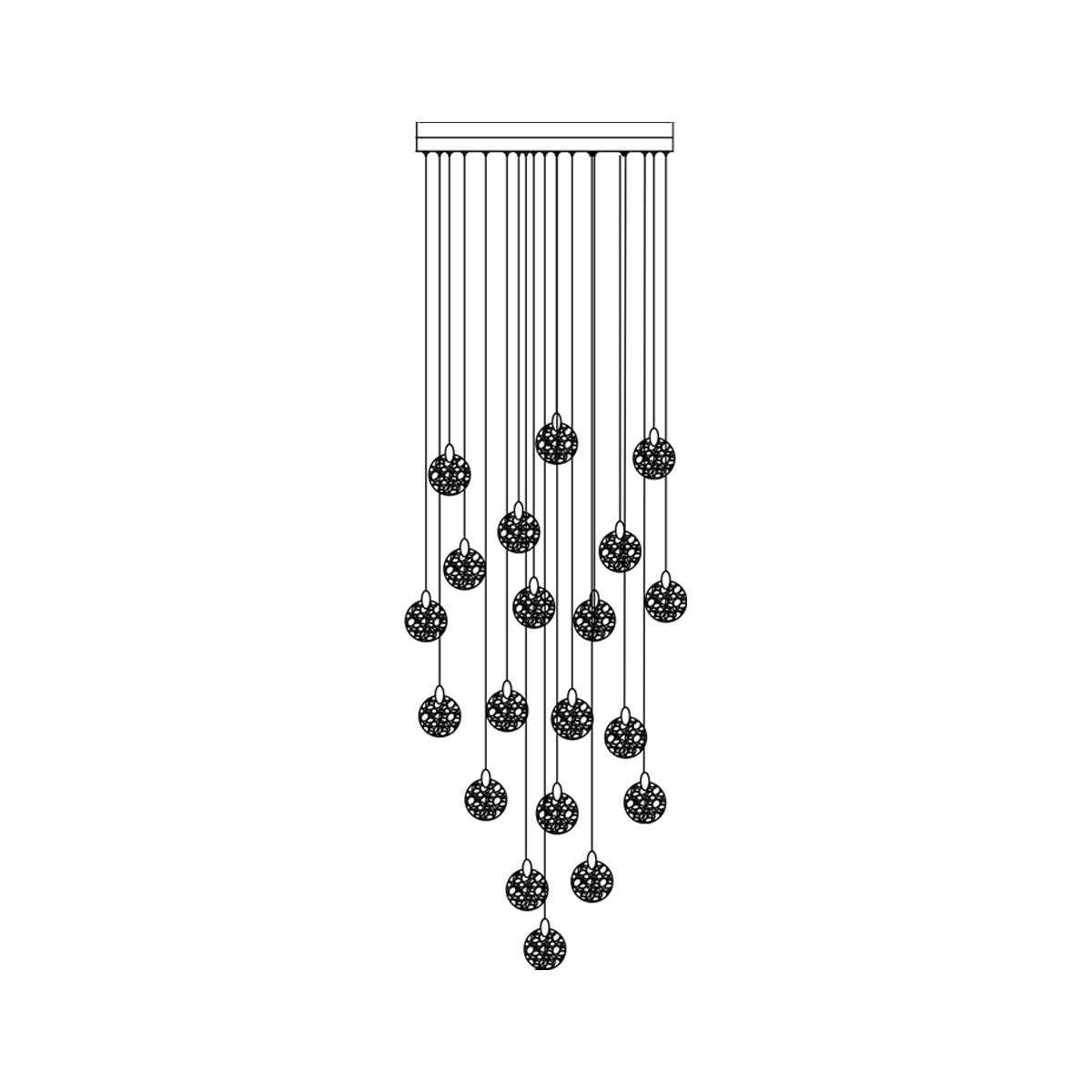 Snowflake Chandelier