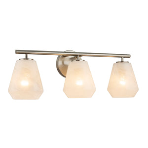Brooke Bathroom Vanity - Brushed Nickel / 3-Light