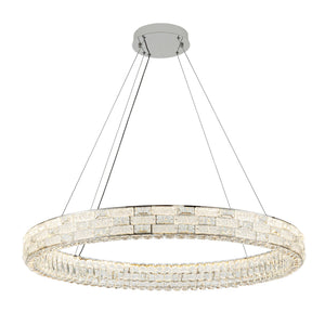 Elegance Chandelier - Chrome / 39.37