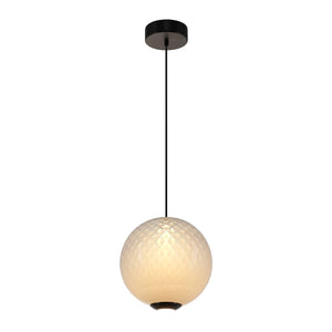 Celeste Round Pendant - White / 11.80